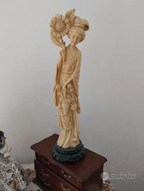 statua avorio 
