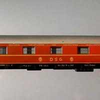 Lima 33235 DSG vagone carrozza letto H0 vintage