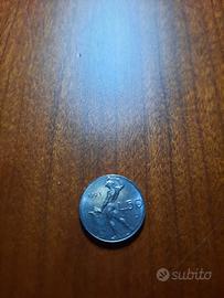Moneta 50 Lire piccole del 1993