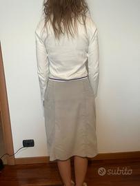 Gonna Midi a costine Benetton