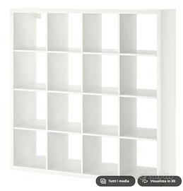 Scaffali Libreria Ikea 147x147 cm + 4 cassetti