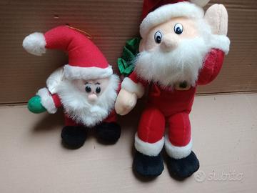 pupazzo babbo natale peluche 