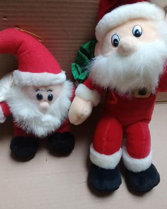 pupazzo babbo natale peluche 