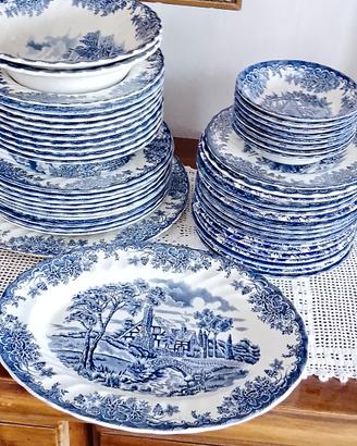 Servizio Piatti Inglese Vintage MYOTT "The Brook"