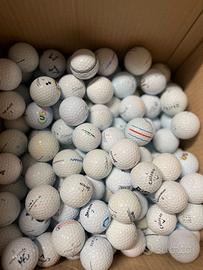 Palline da golf usate