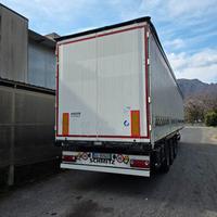 Semirimorchio centinato buca coils