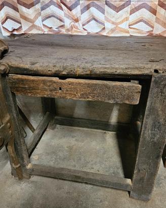 Banco da lavoro fabbro in legno massiccio