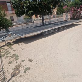 Rimorchio auto tre assi 