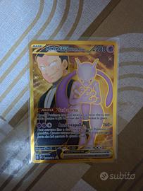 Mewtwo ex del team rocket gold