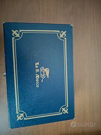 servizio da caffè vintage in argento 800