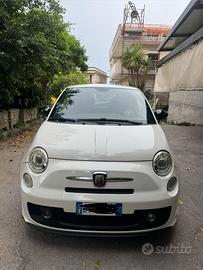500 Abarth modello ESSE, bianca