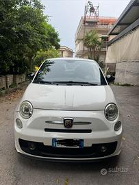 500 Abarth modello ESSE, bianca
