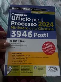 Libro concorso ufficio per il processo 2024