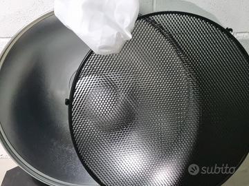 Beauty Dish Argento 55 cm