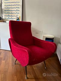 Coppia di poltrone vintage