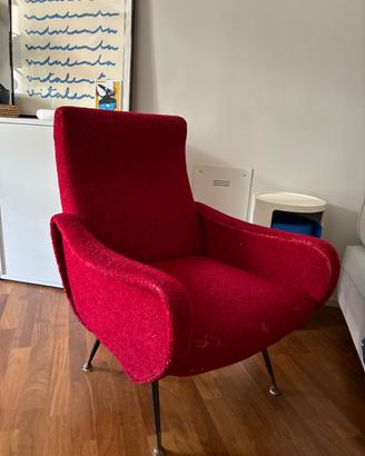 Coppia di poltrone vintage