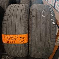 4 PNEUMATICI 215/55-17 BRIDGESTONE TURANZA T001 AO