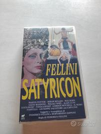 VHS Cassetta Satyricon Fellini (ancora sigillata)