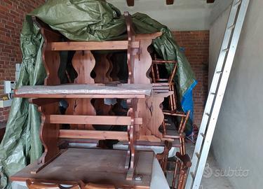 tavoli in legno massello 