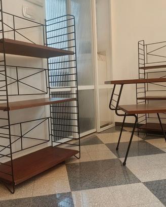 Librerie svedesi string vintage