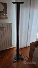 Lampada da terra nera minimalista vintage H225