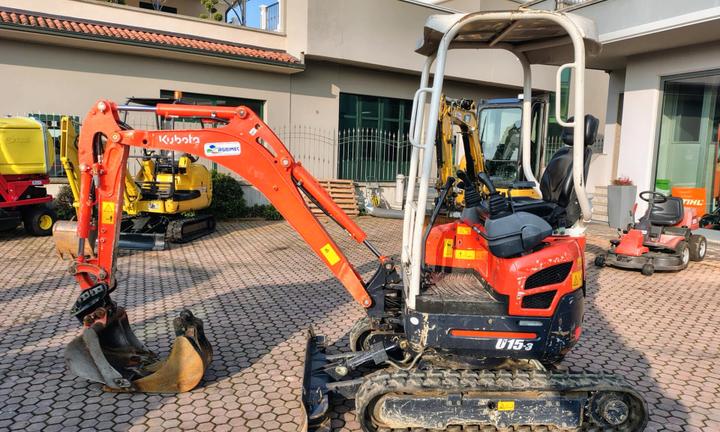 Escavatore usato KUBOTA U15-3 Solo 1100 ore