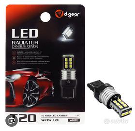 coppia lampadine led T20 bianche d gear