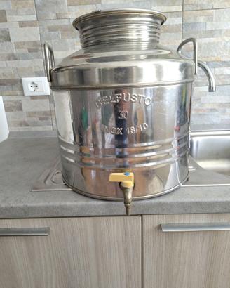 Fusto inox 30 lt