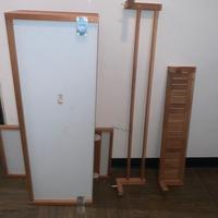 Pensile mobile bagno specchiera scorrevole