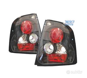 FANALI SKODA OCTAVIA 97-04 FONDO NERO