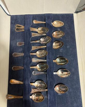 set cucchiaini in argento
