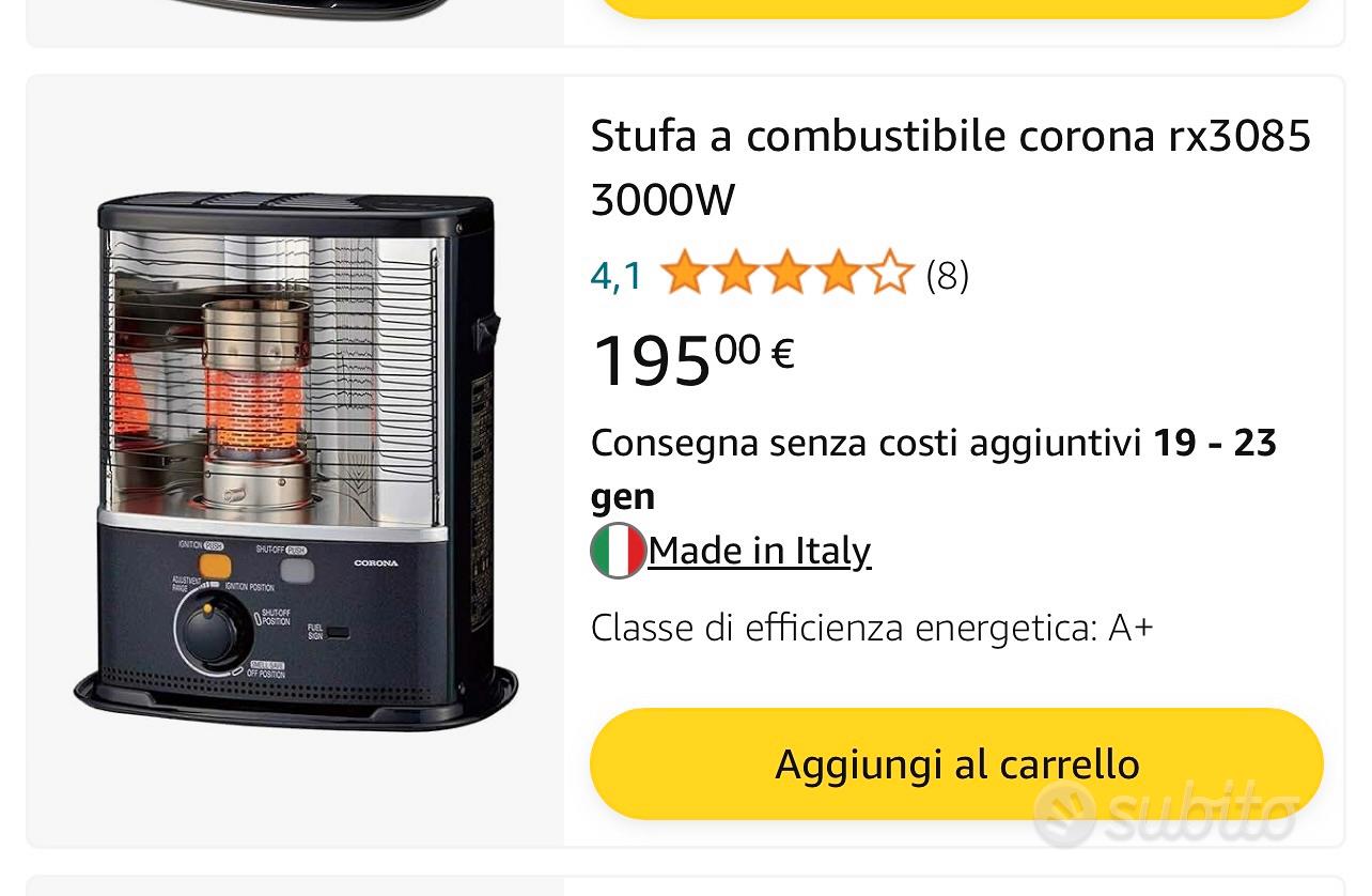 Stufa elettronica a combustibile liquido 3000W Corona RX 3085