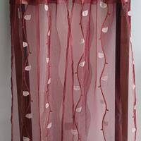 Coppia tendine per finestra a due ante 