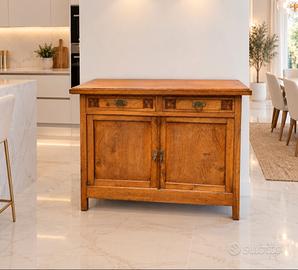 Credenza o madia sarda in castagno 135x 55