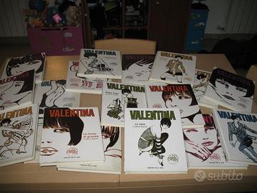 Fumetti di Valentina (Guido Crepax) e Milo Manara