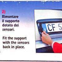Sensori di PARCHEGGIO Meta System SR2 targa
