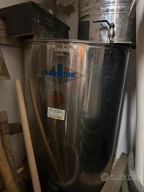 Fusto acciaio inox 300l
