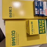 Filtri aria, olio, abitacolo e candele Peugeot206+