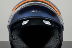 Casco SKA-P 1SH ZED Blu Satinato S Nuovo