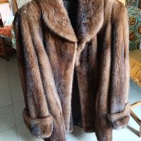 pelliccia di visone fatta a mano 