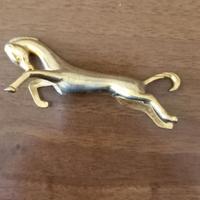 2 cavalli in silverplate oro