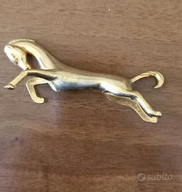 2 cavalli in silverplate oro