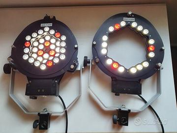 Fari a led per riprese video