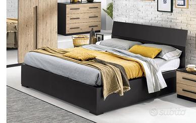 Letto contenitore + materasso