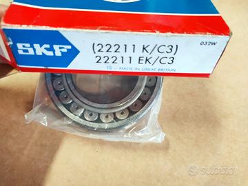 cuscinetto a rulli skf 22211 K/C3 nuovo