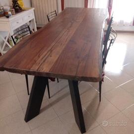 TAVOLI, TOP BAGNO, MENSOLE IN LEGNO MASSELLO