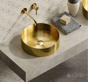 Lavabo da appoggio Oro Venus Art.BB6802-BG Karag