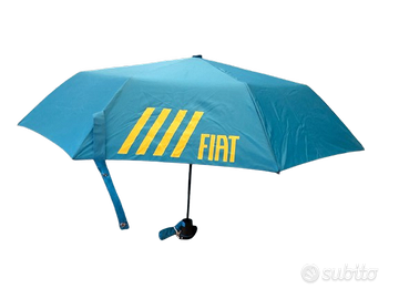Ombrello compatto Fiat blu collezione 2024