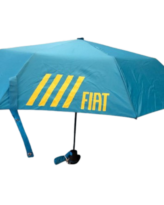Ombrello compatto Fiat blu collezione 2024