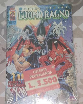 Fumetti Marvel imbustati vintage, l'uomo Ragno 